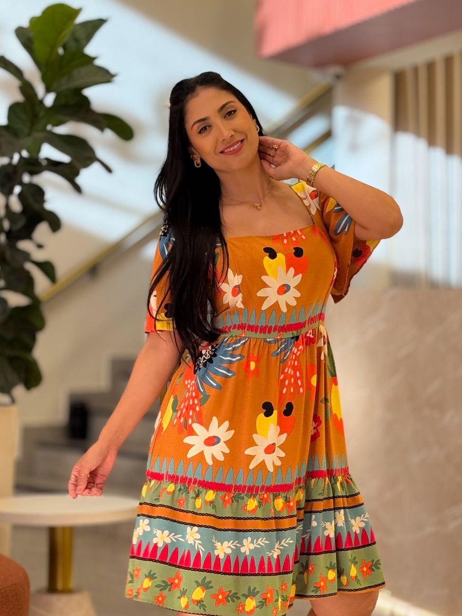 Vestido Mariane Caramelo