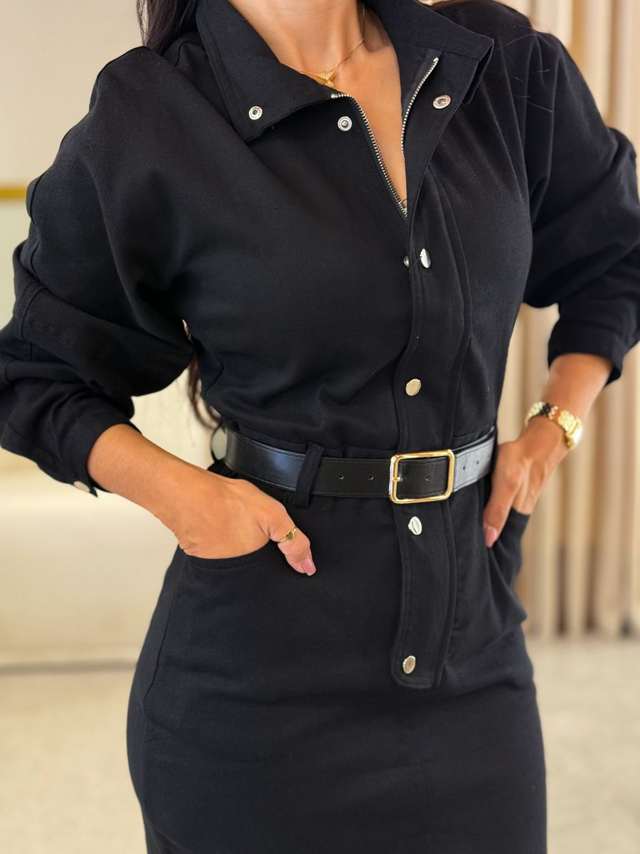 Vestido Catarina Preto