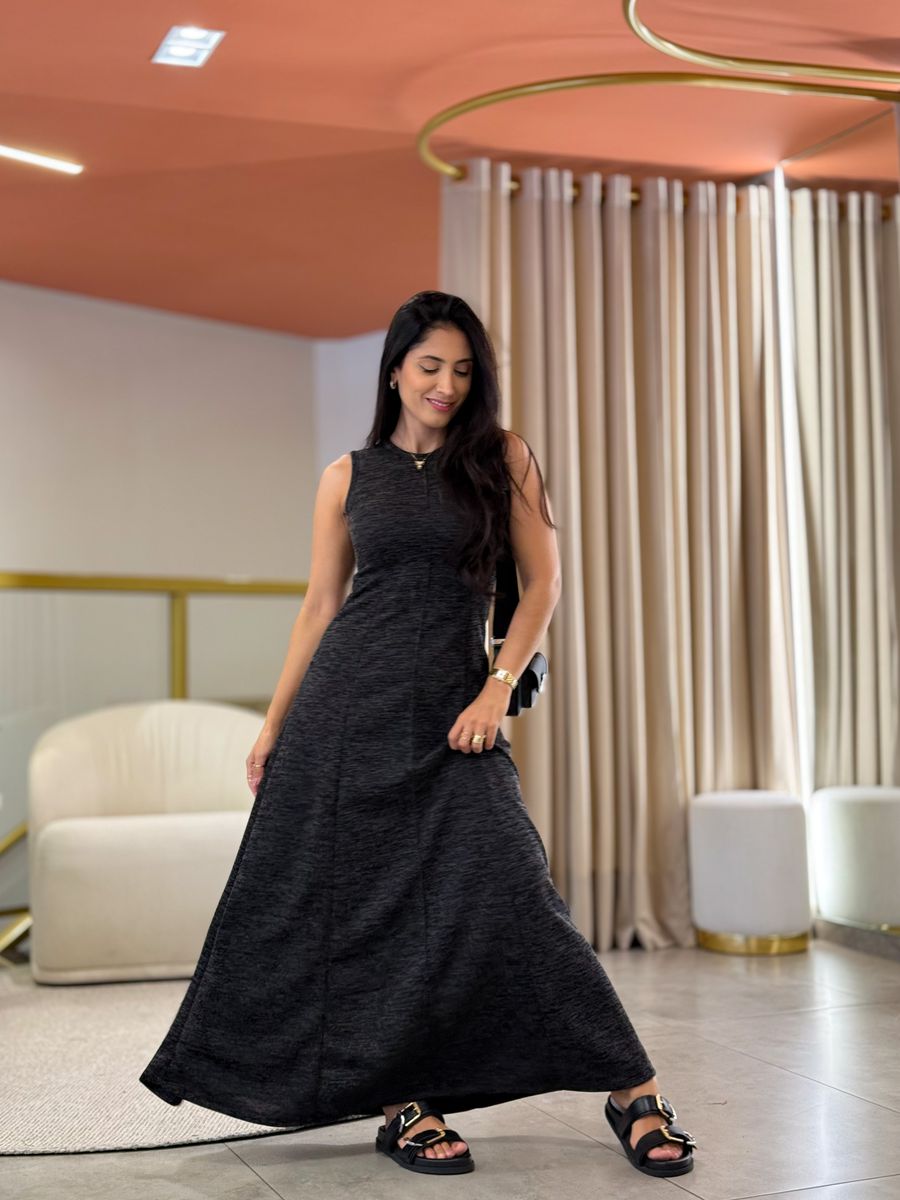 Vestido Karina Preto