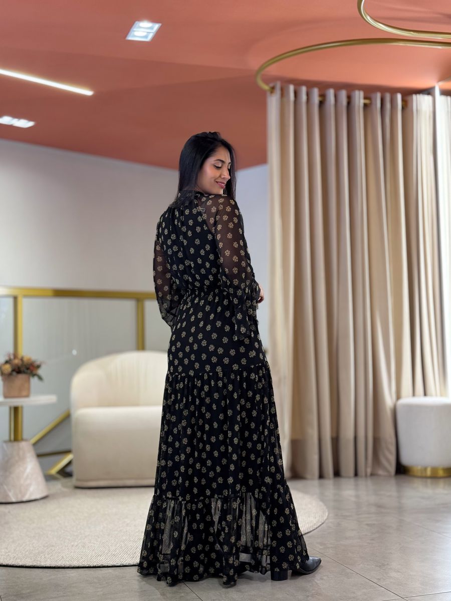 Vestido Madrid Preto