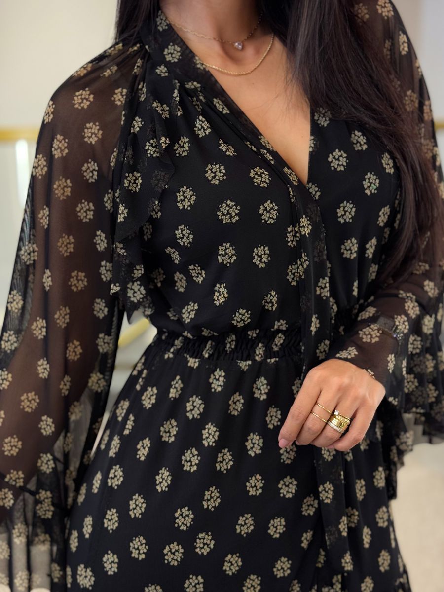 Vestido Madrid Preto