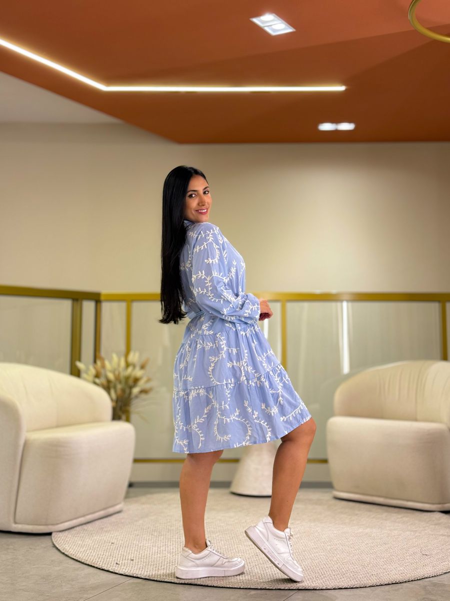Vestido Nina Azul