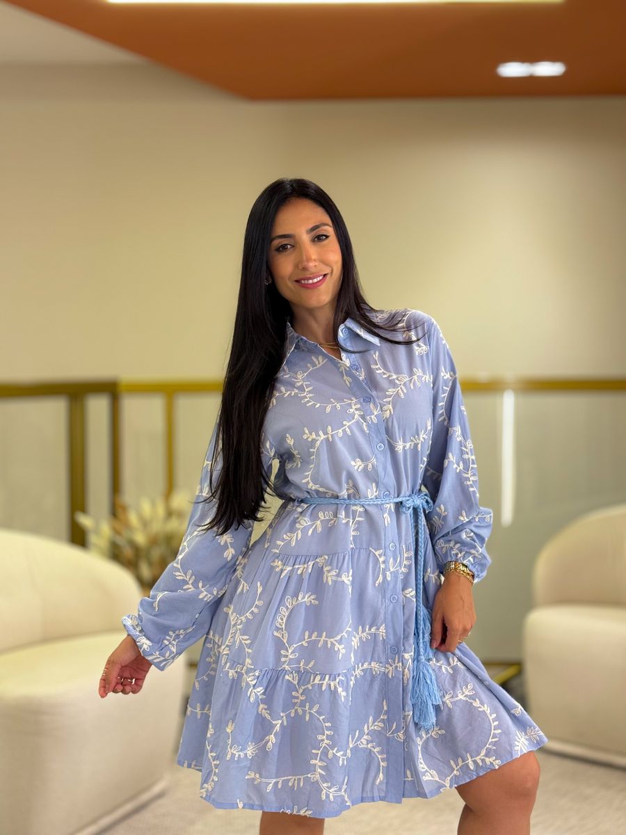 Vestido Nina Azul