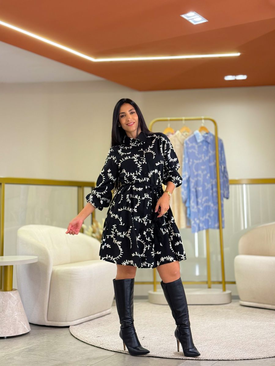 Vestido Nina Preto