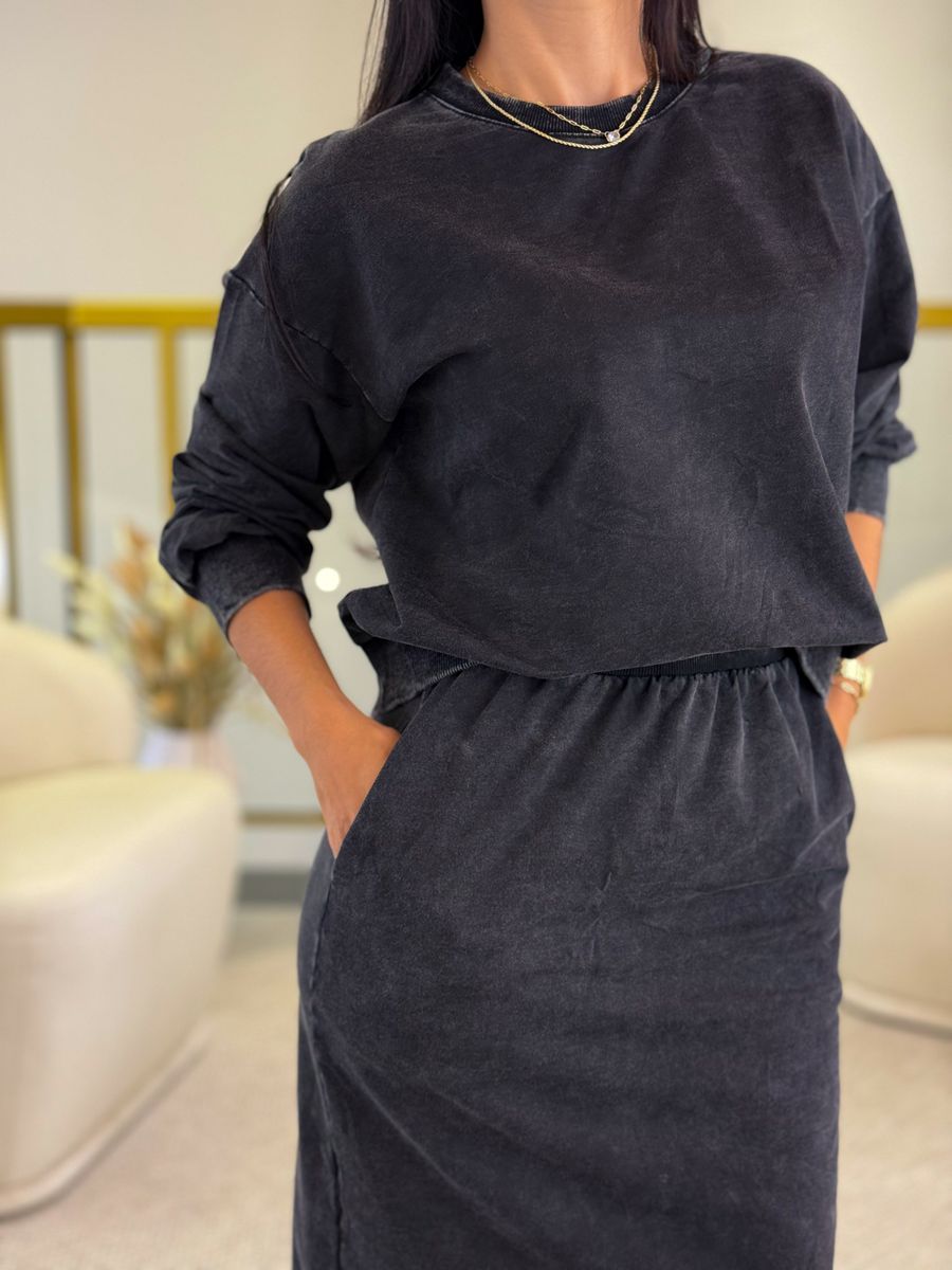 Conjunto Maju Preto Estonado