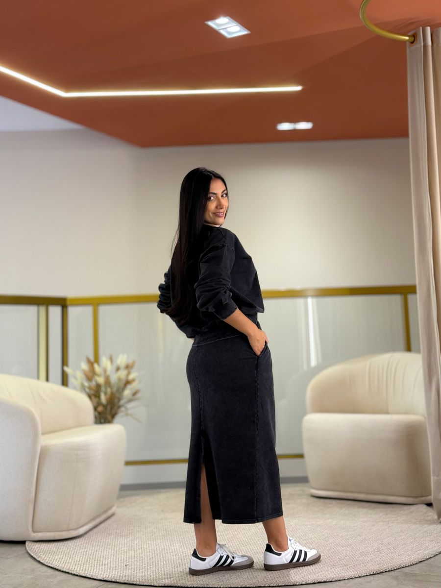 Conjunto Maju Preto Estonado