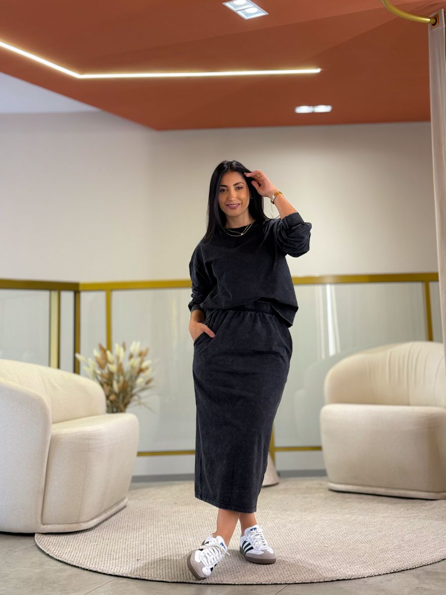 Conjunto Maju Preto Estonado