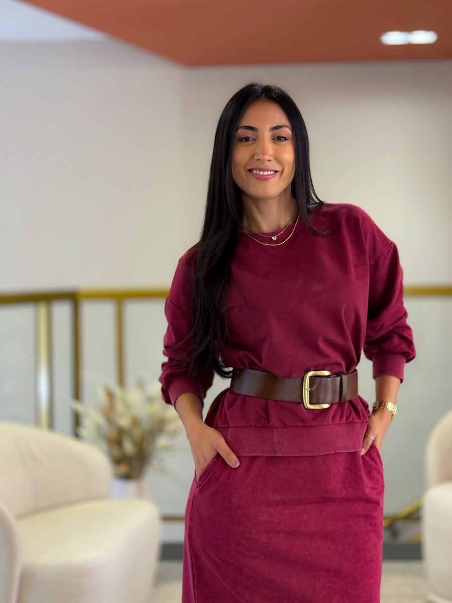 Conjunto Maju Marsala Estonado