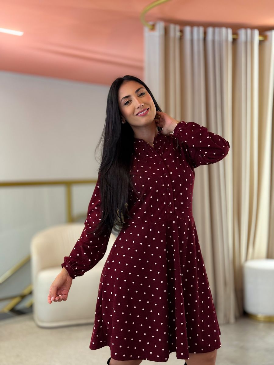 Vestido Cloe Marsala