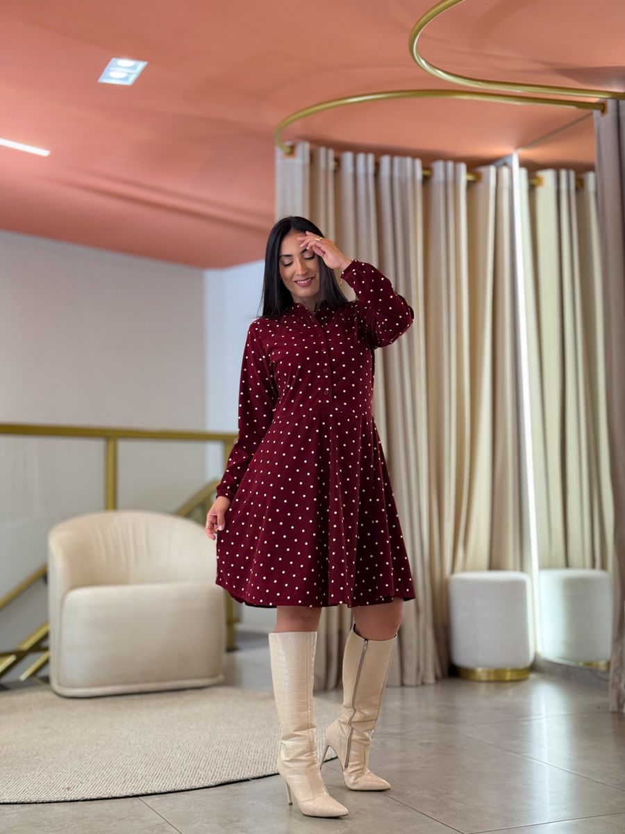 Vestido Cloe Marsala