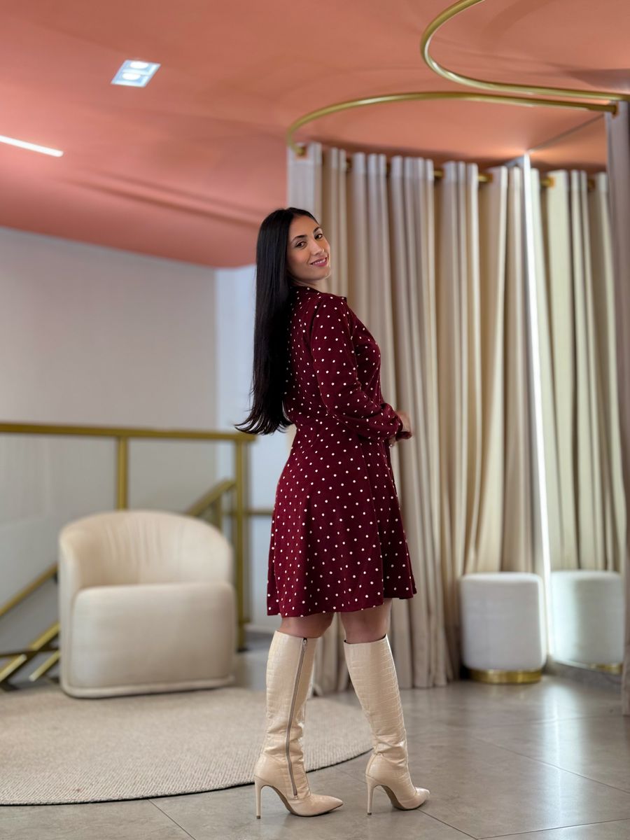 Vestido Cloe Marsala