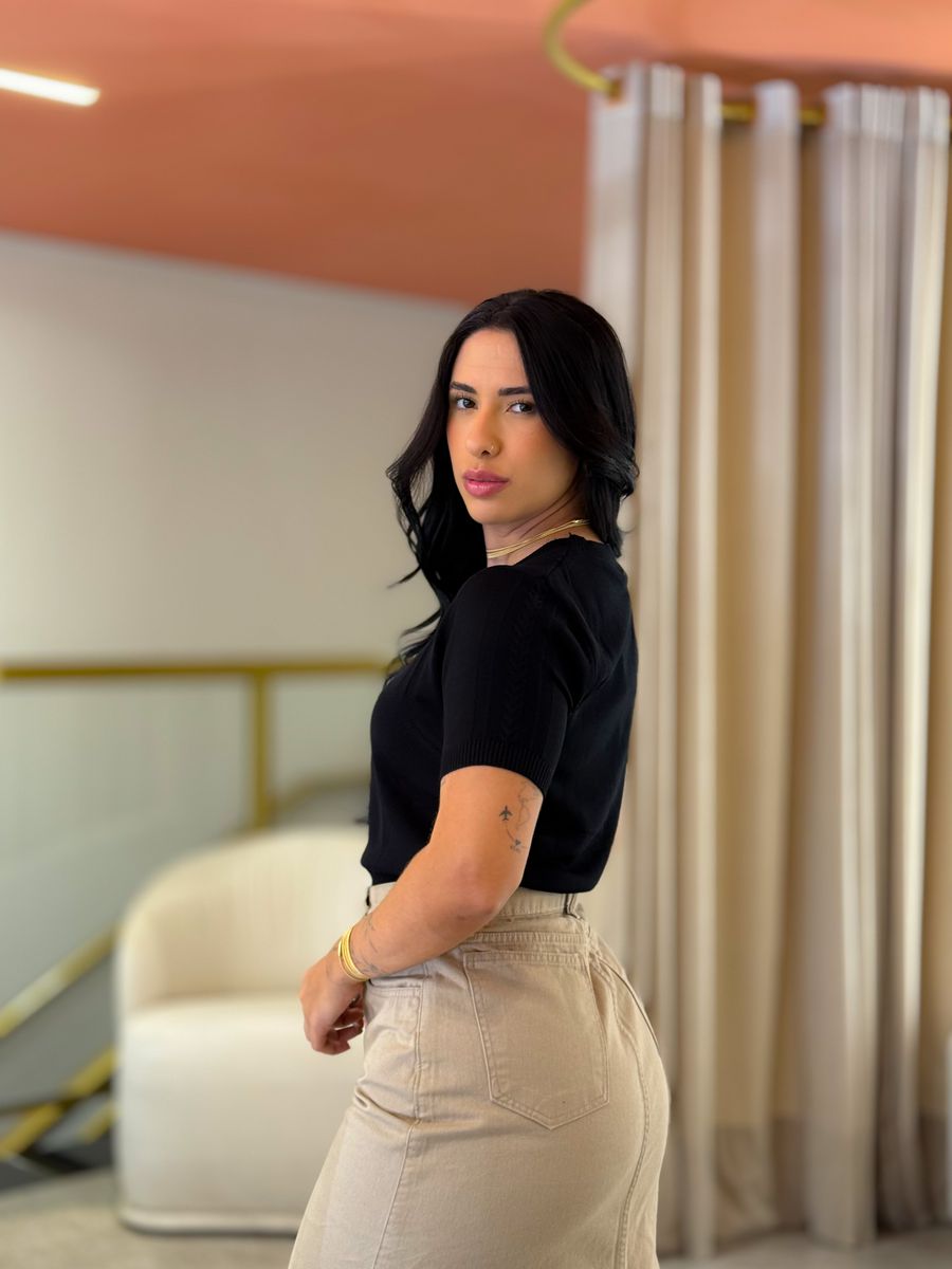 Blusa Julia Preto