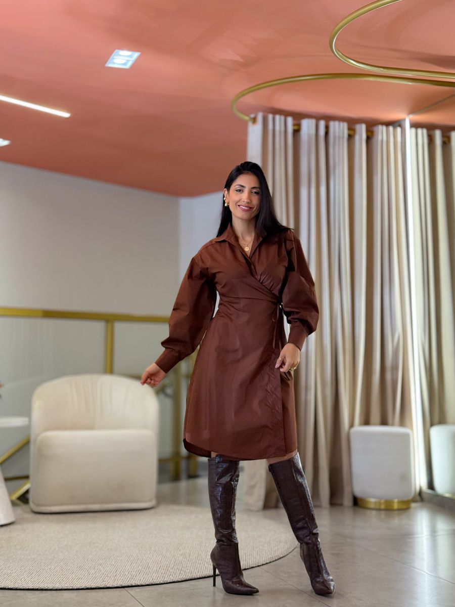 Vestido Ananda Marrom