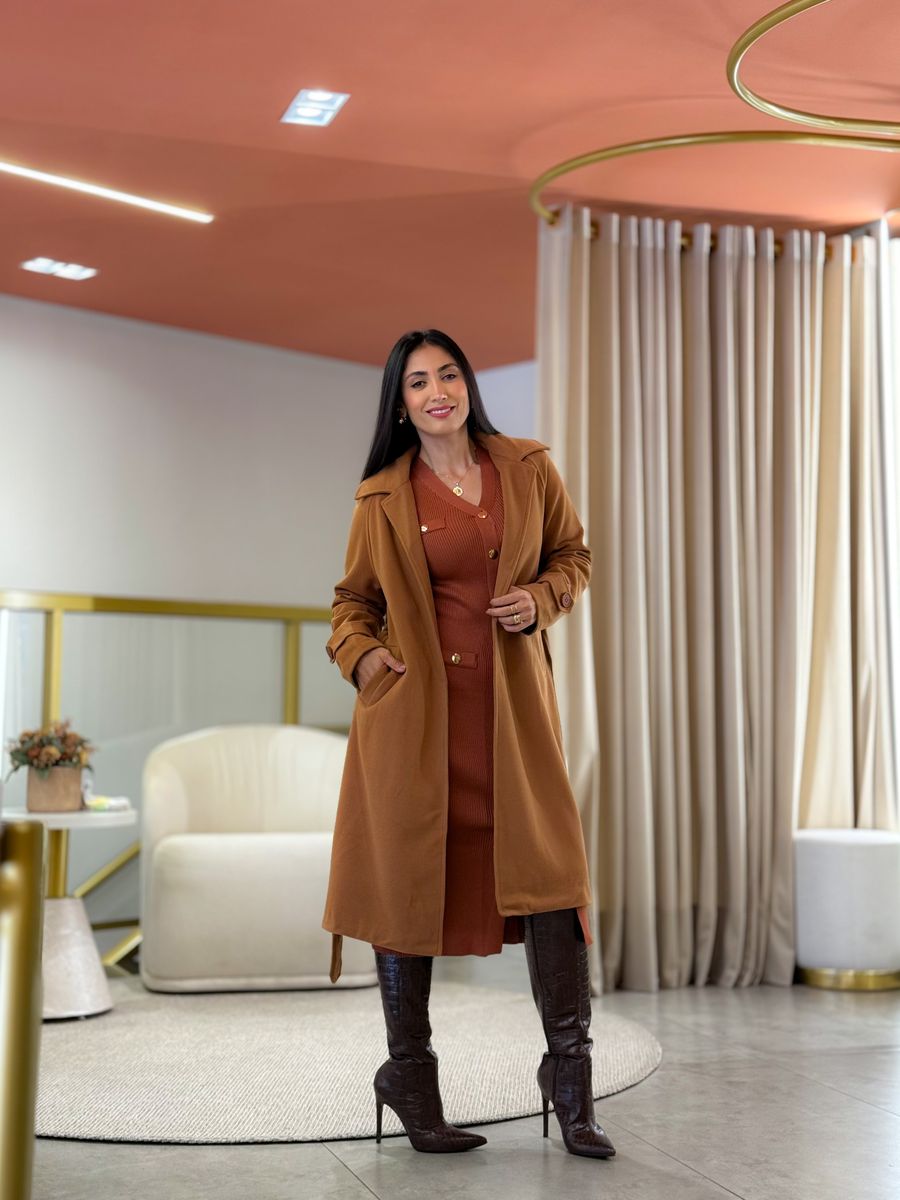 Sobretudo Verona Caramelo