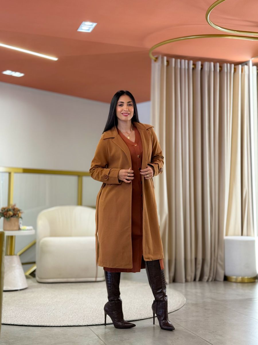 Sobretudo Verona Caramelo