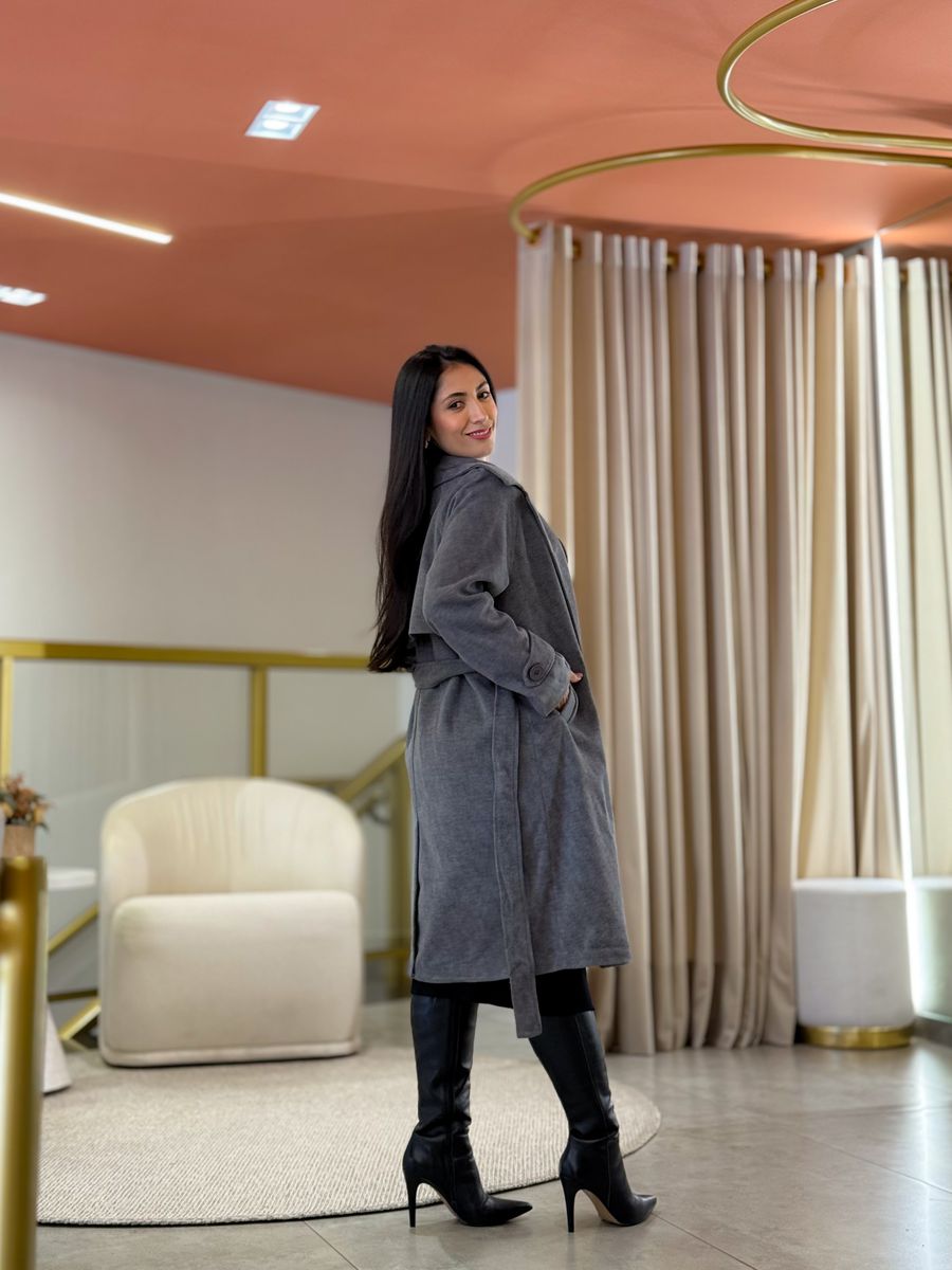 Sobretudo Verona Cinza