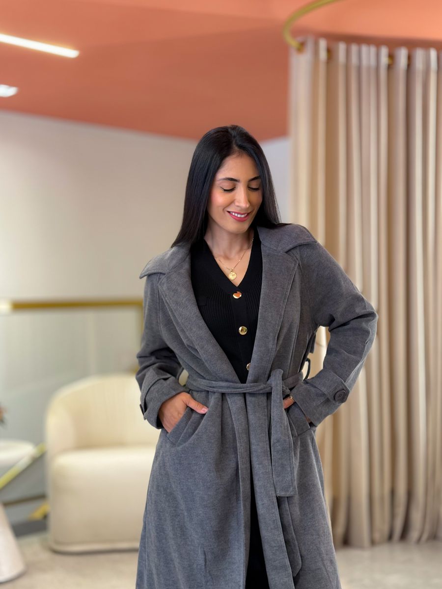 Sobretudo Verona Cinza