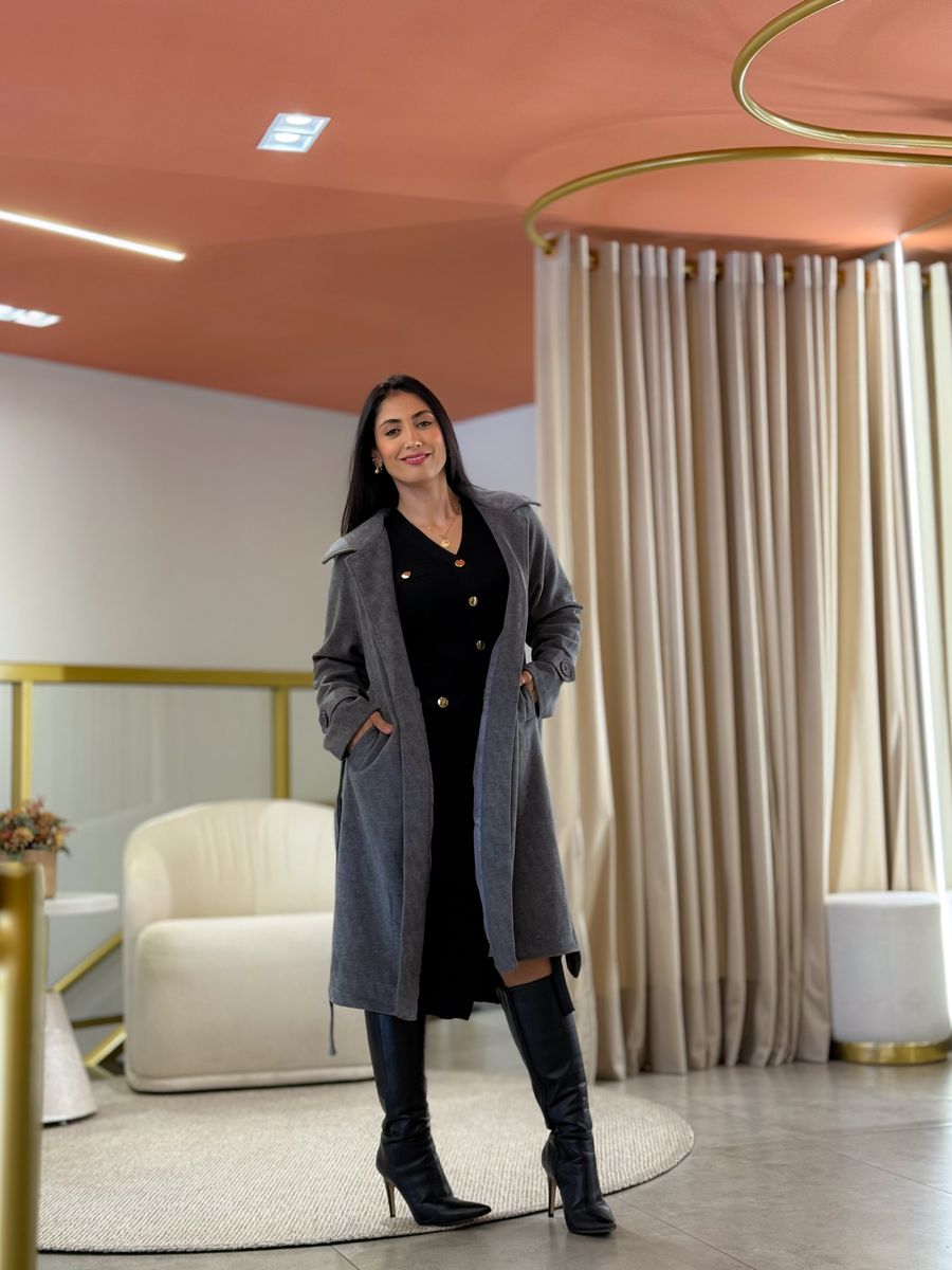 Sobretudo Verona Cinza