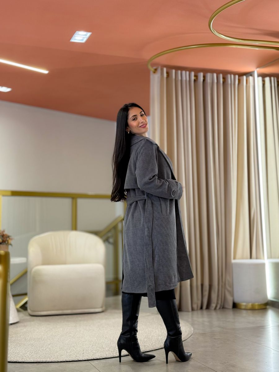 Sobretudo Verona Cinza