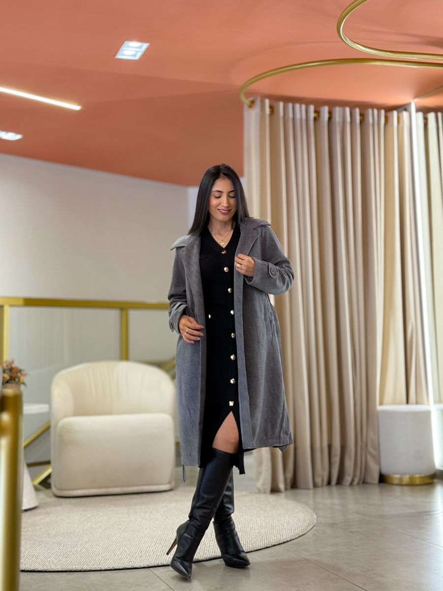 Sobretudo Verona Cinza