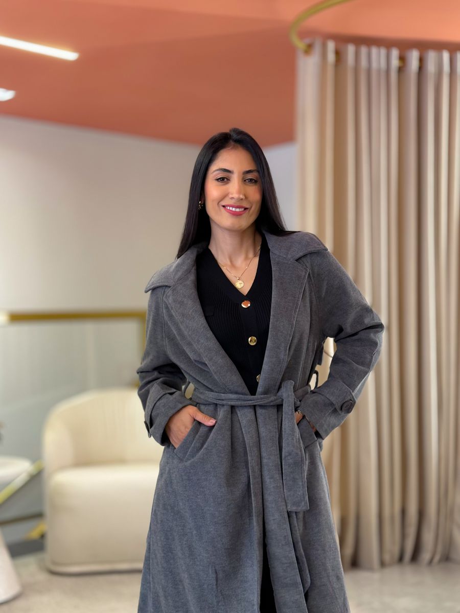 Sobretudo Verona Cinza