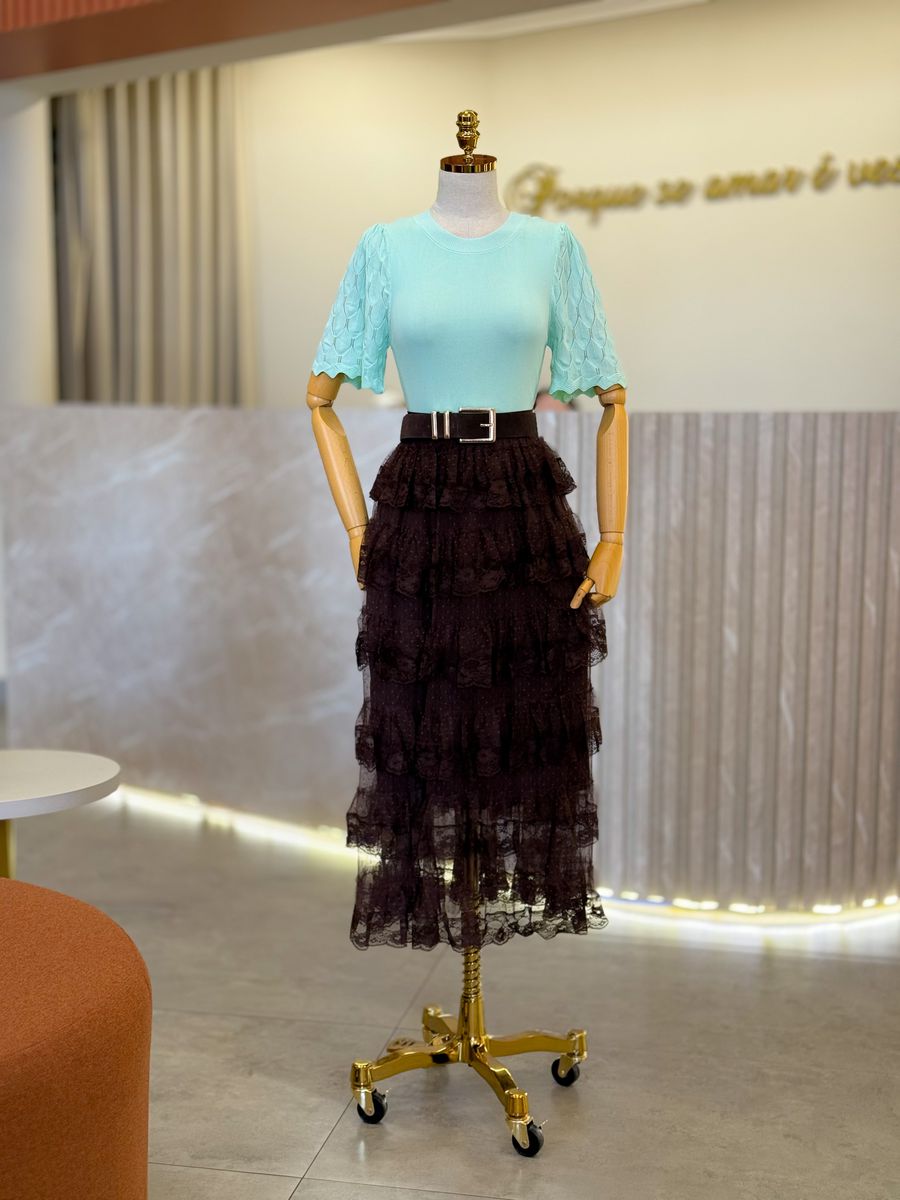 Blusa Babi Verde Menta