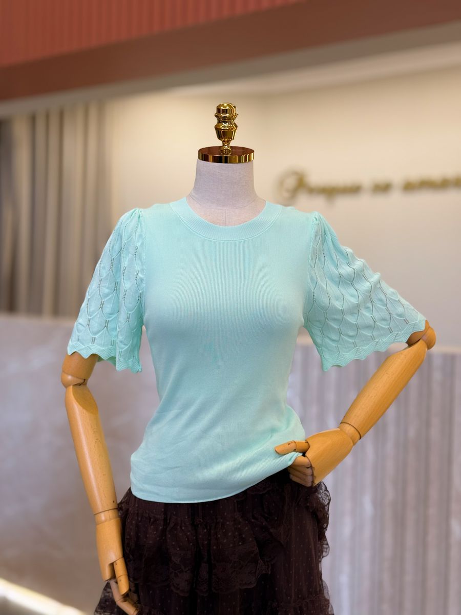 Blusa Babi Verde Menta