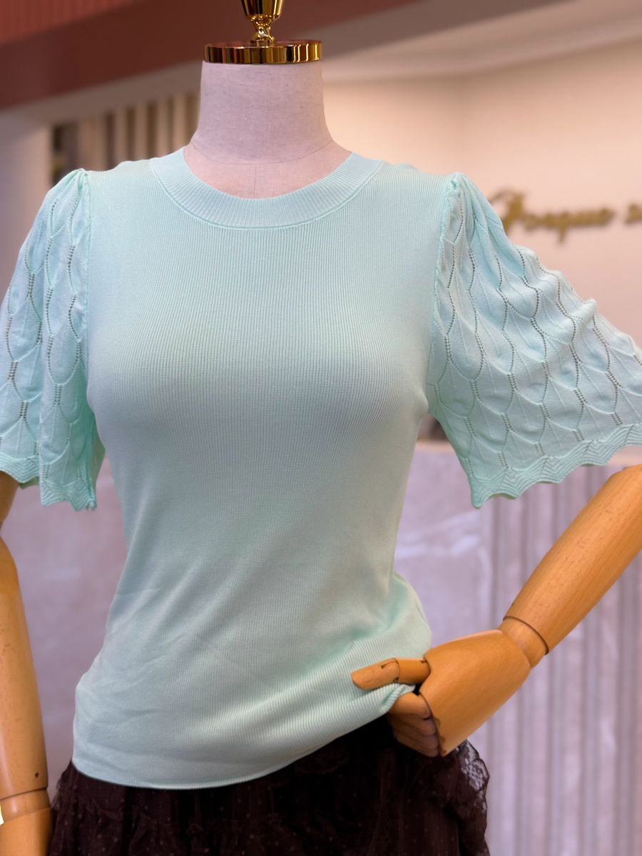 Blusa Babi Verde Menta