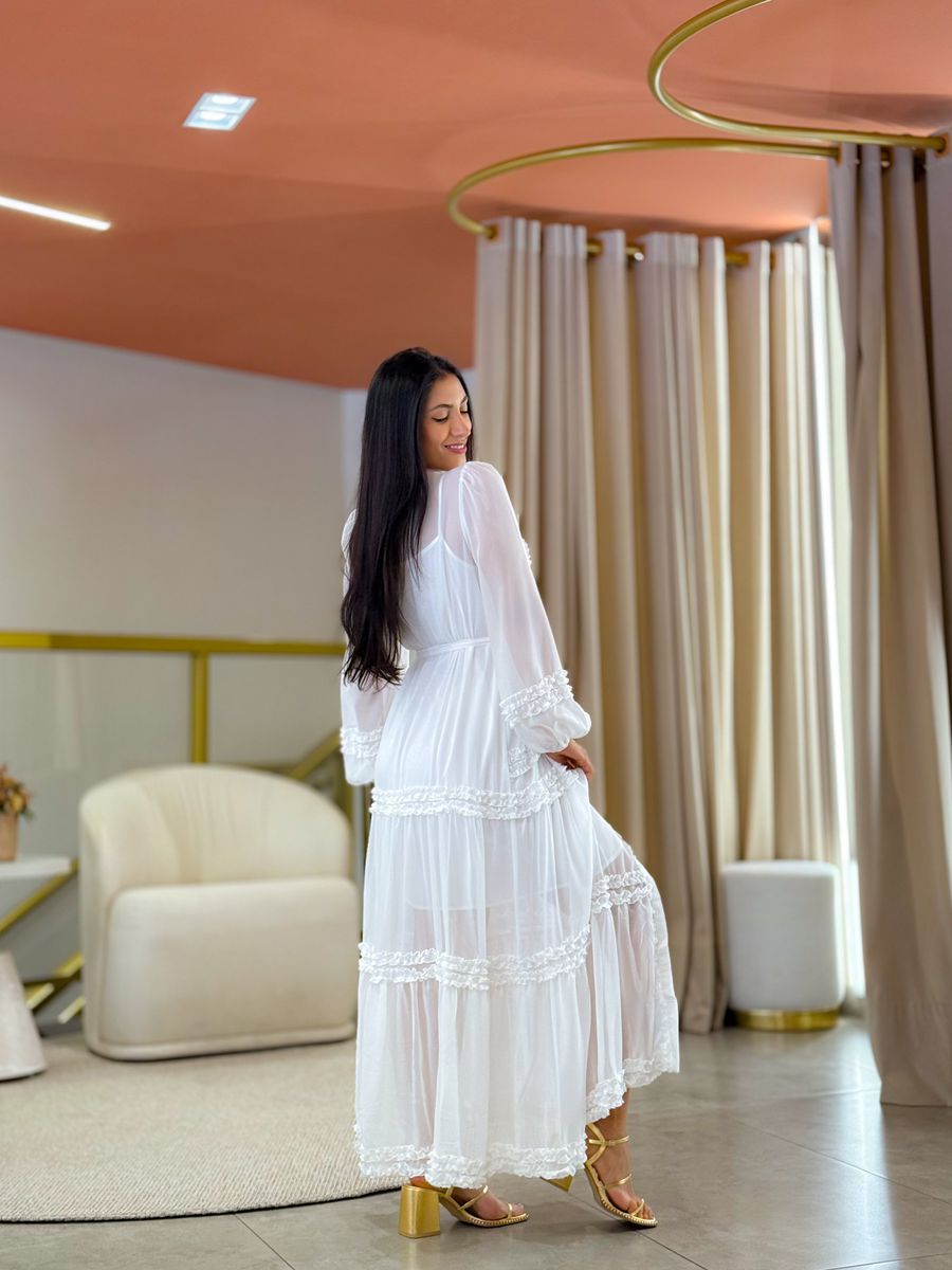 Vestido Noiva Beatriz Branco