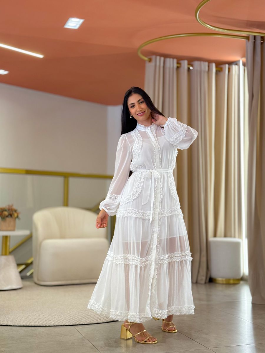 Vestido Noiva Beatriz Branco