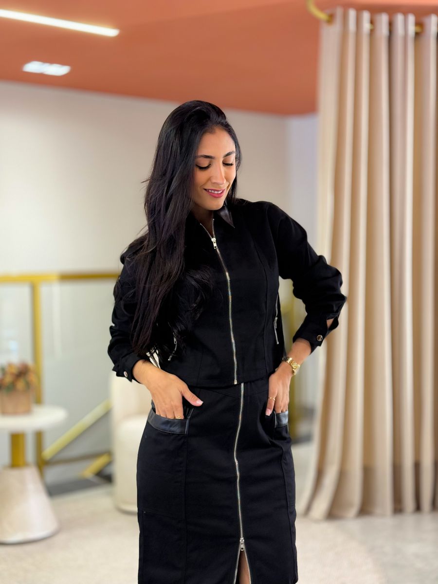 Conjunto Romana Preto