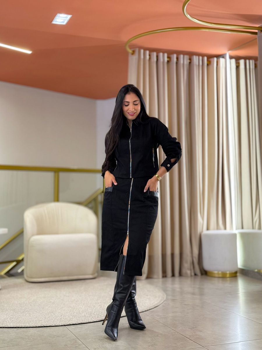 Conjunto Romana Preto