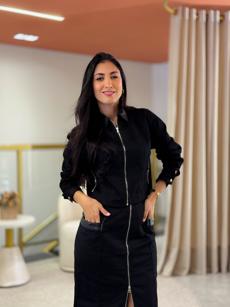 Conjunto Romana Preto