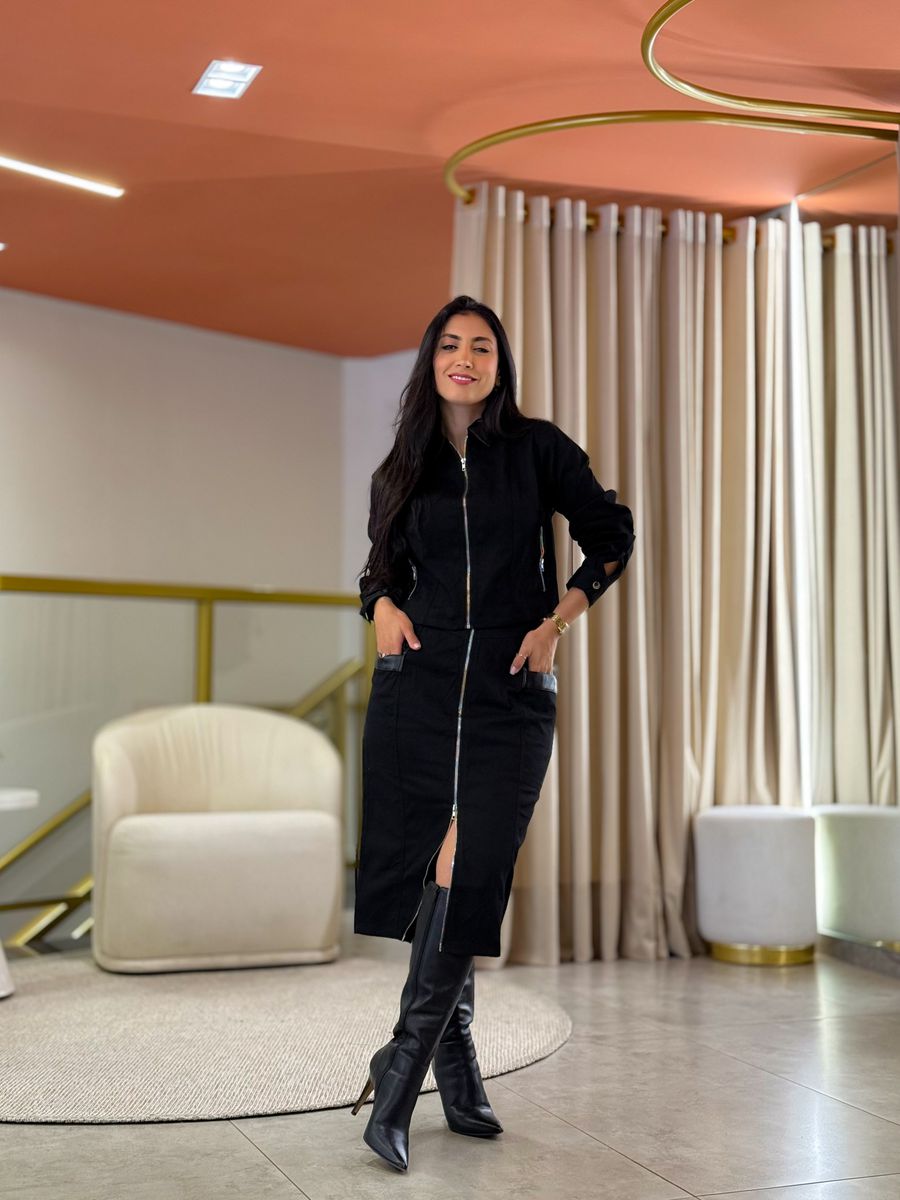 Conjunto Romana Preto