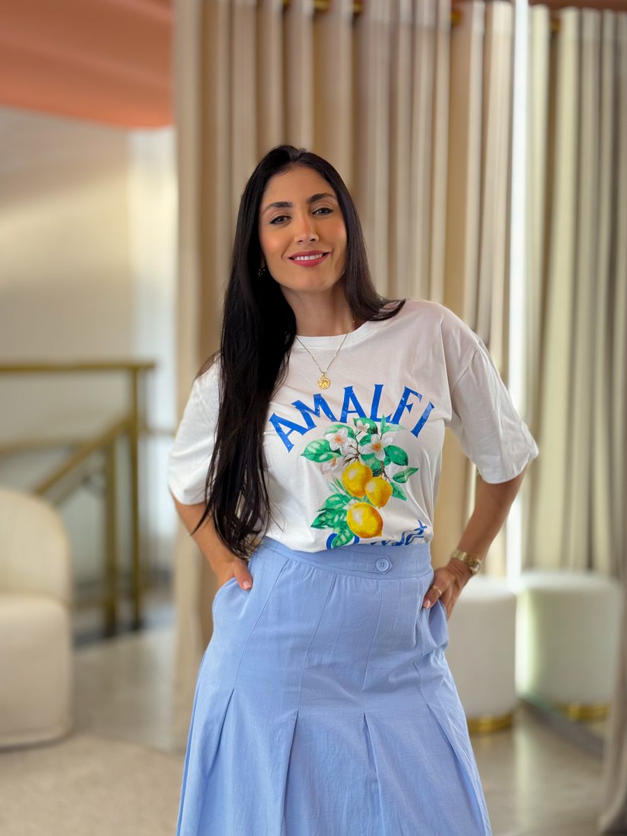 Saia Beatriz Azul Bebe