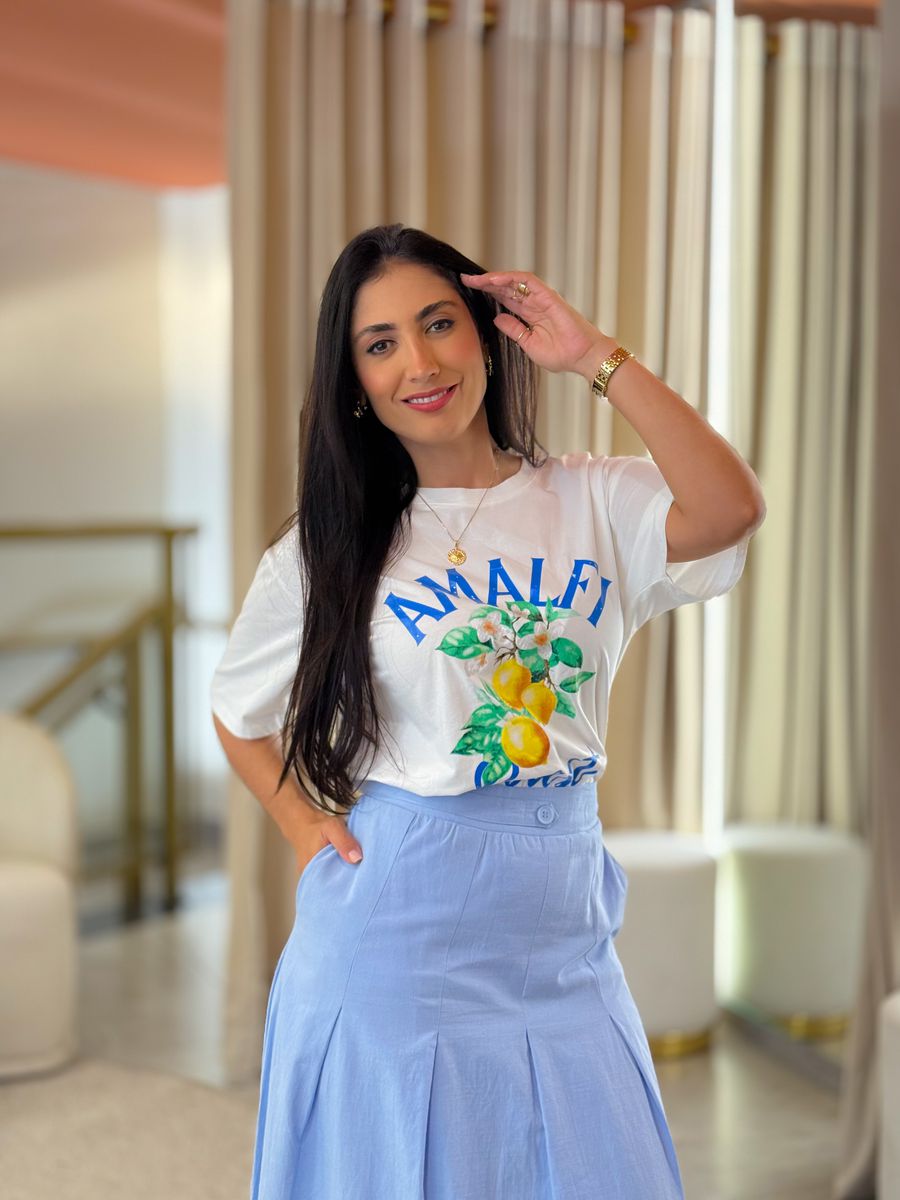 T-shirt Italia Off White