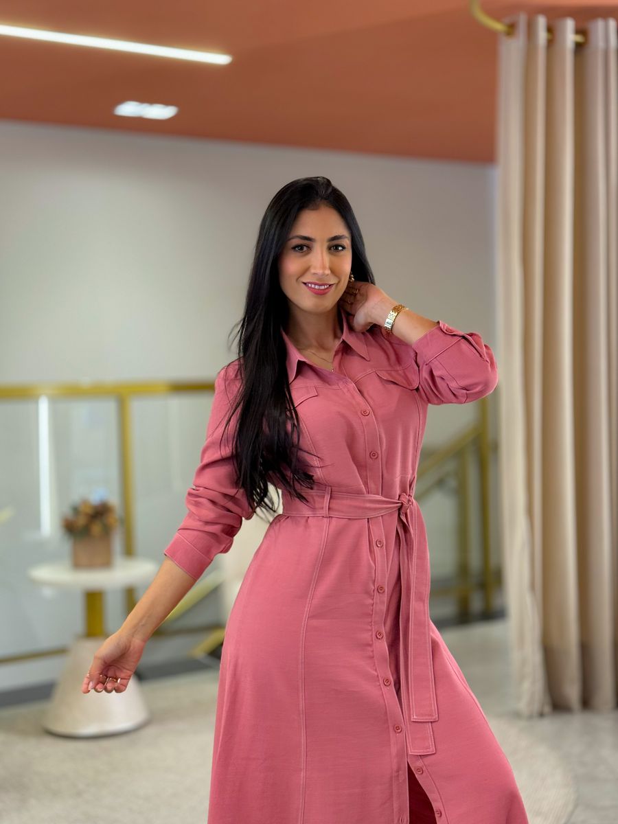 Vestido Luciana Rose