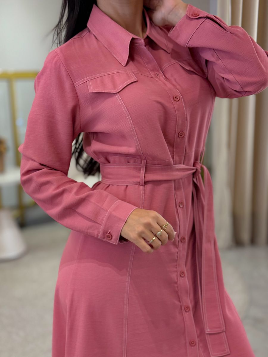 Vestido Luciana Rose