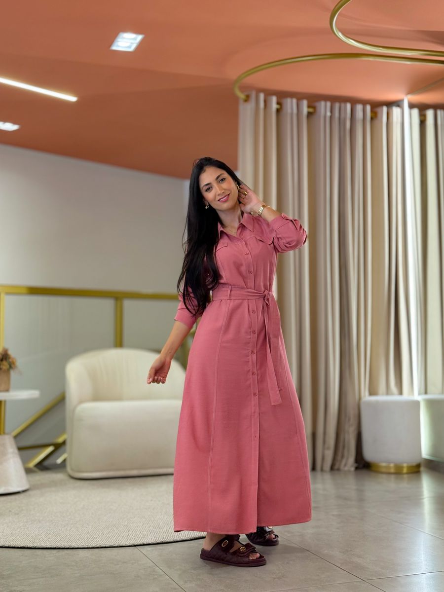 Vestido Luciana Rose