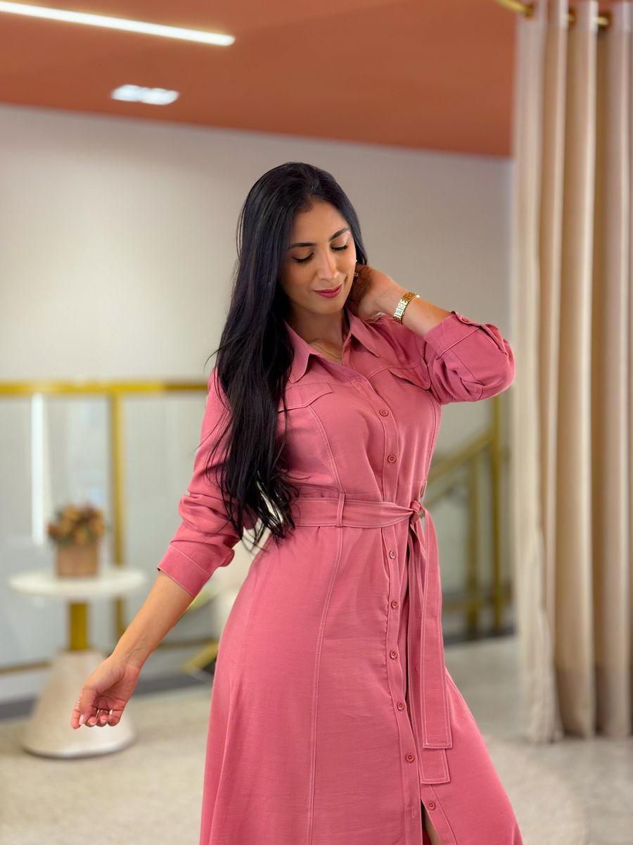 Vestido Luciana Rose