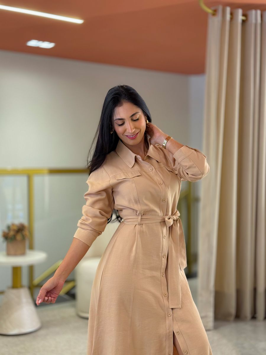 Vestido Luciana Nude