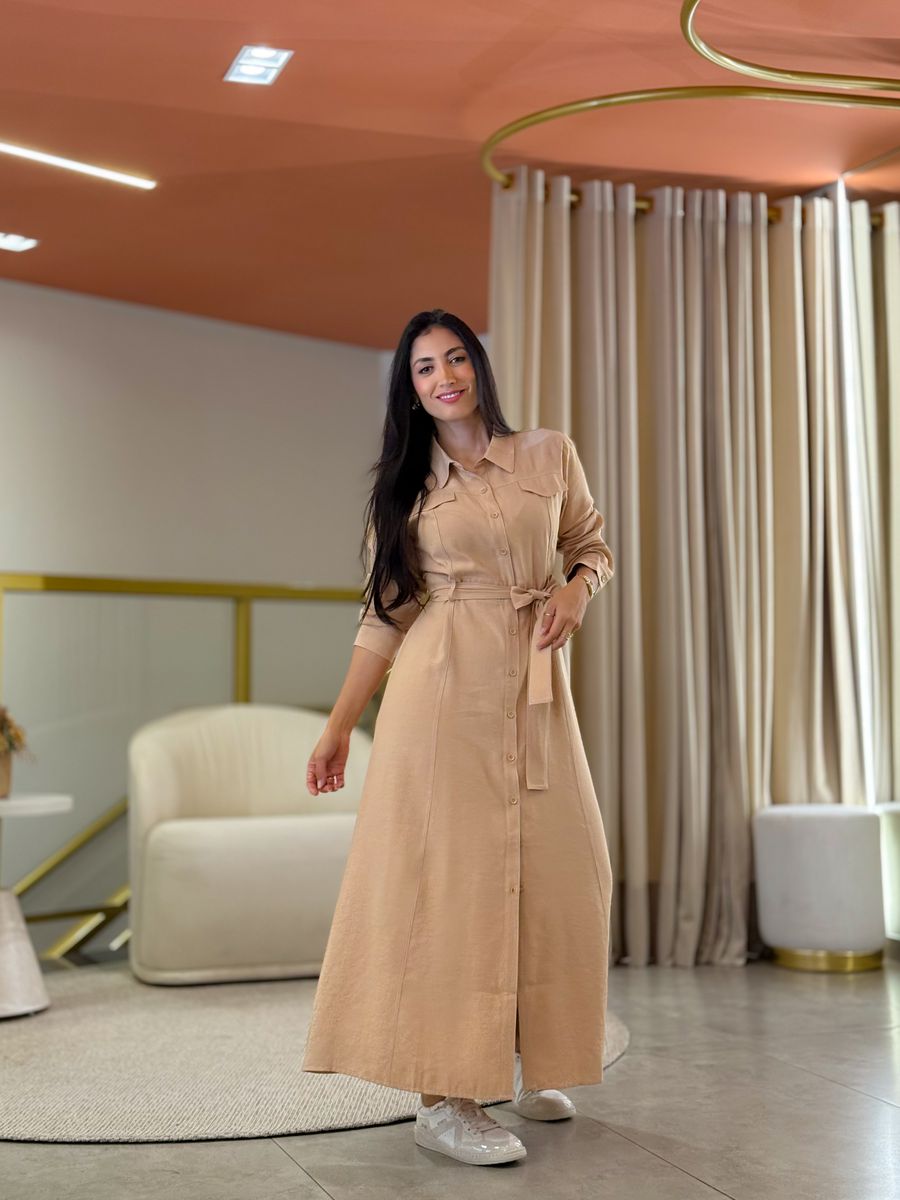 Vestido Luciana Nude