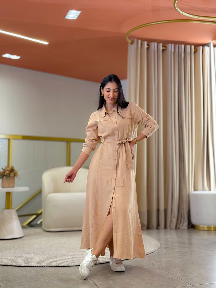 Vestido Luciana Nude