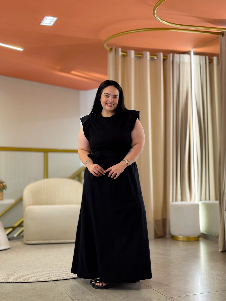 Vestido Rosane Preto