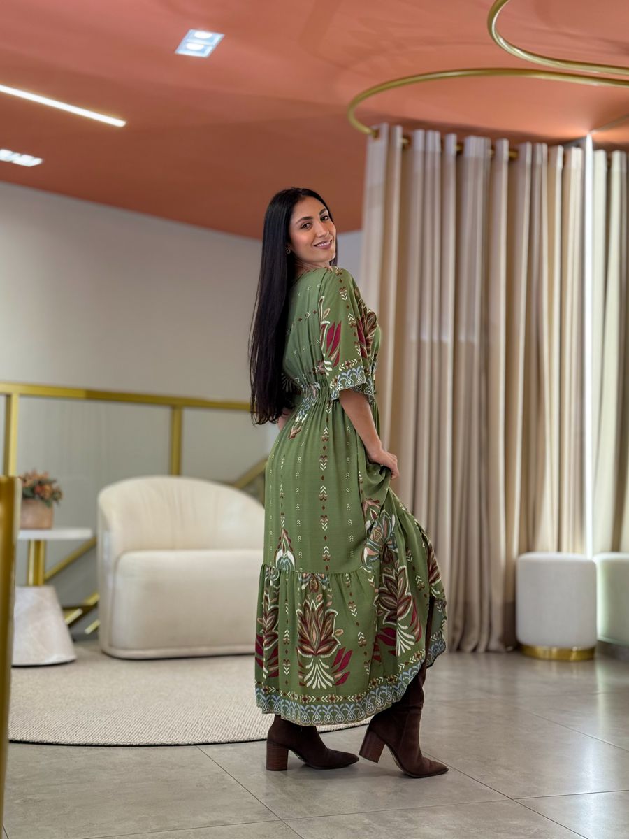 Vestido Tais Verde