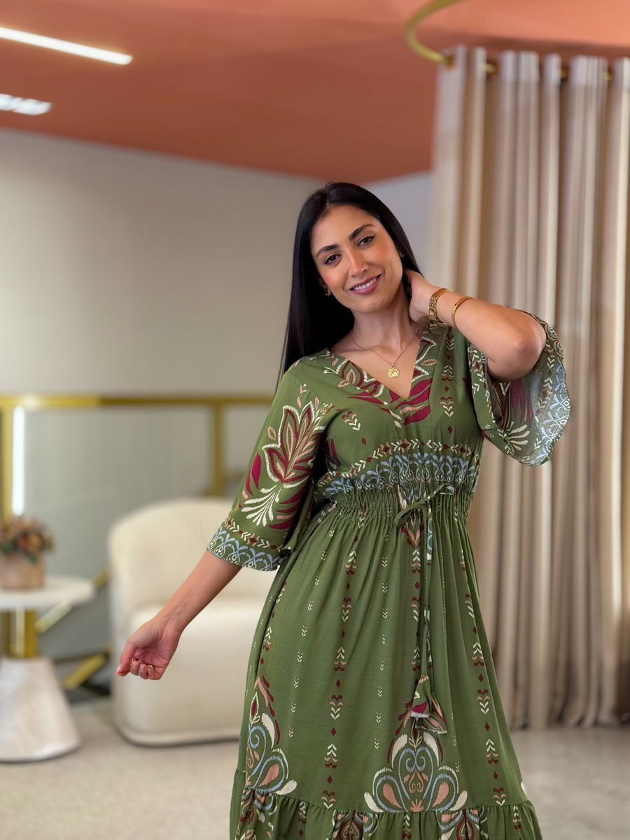 Vestido Tais Verde