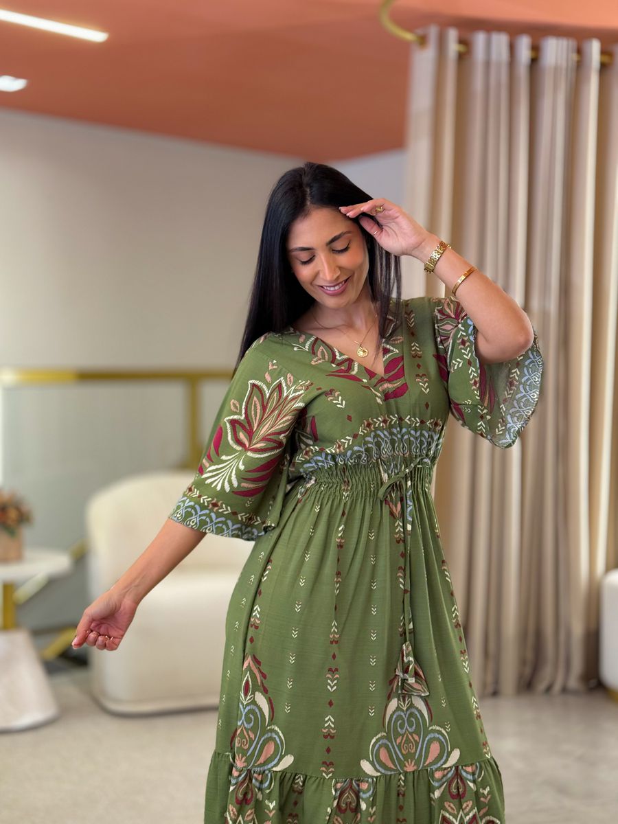 Vestido Tais Verde