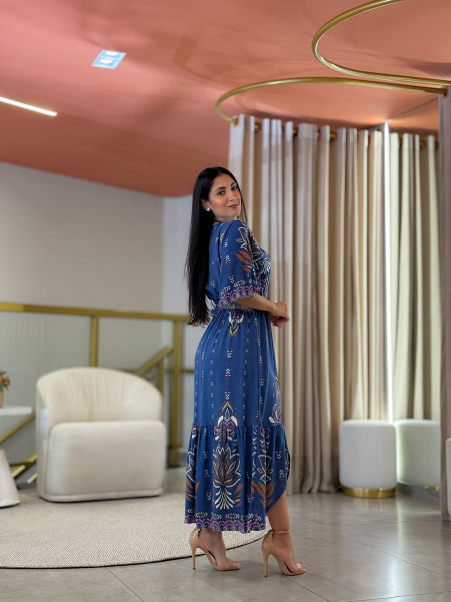 Vestido Tais Azul