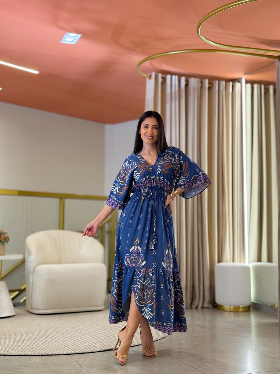 Vestido Tais Azul