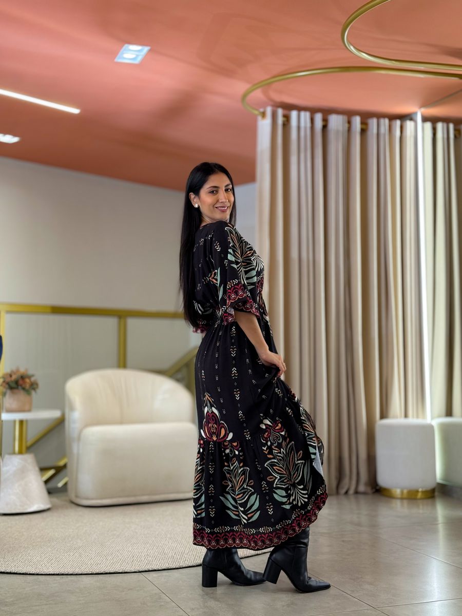 Vestido Tais Preto